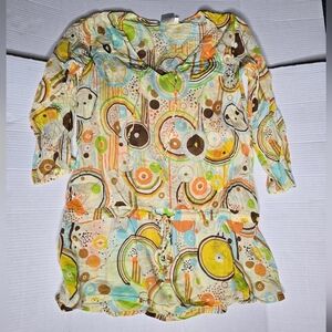 India Boutique Colorful Patterned Tunic Dress